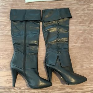 Leather Heeled Boots